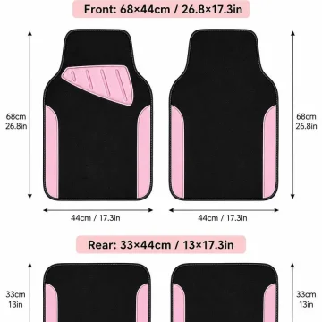 Patterned Car Floor Mats for Sedan Hatchback SUV 2