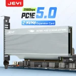 Jeyi 2Bay M2 Nvme SSD Pcie 50 X16 Expansion Card 1 | PricZone Jeyi 2 Bay M2 Nvme SSD Pcie 50 X16 Expansion Card 1 | PricZone