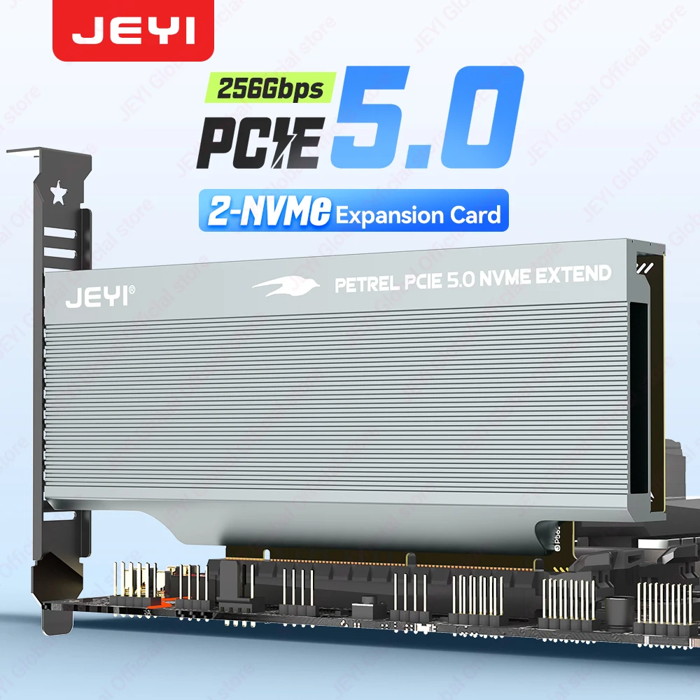 Jeyi 2Bay M2 Nvme SSD Pcie 50 X16 Expansion Card 1 | PricZone Jeyi 2 Bay M2 Nvme SSD Pcie 50 X16 Expansion Card 1 | PricZone