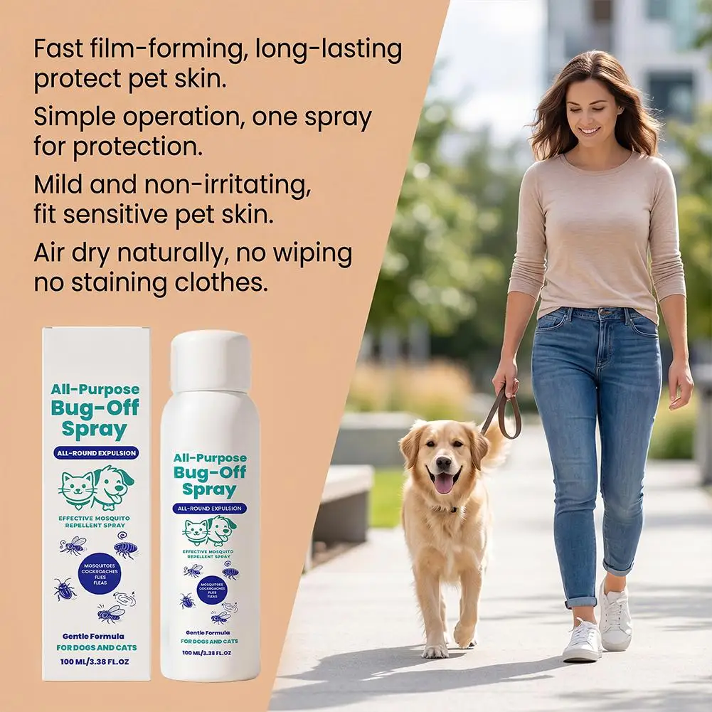 Pet Insect Repellent Spray Mild Safe Effectively Repels 26