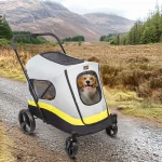 Dog Stroller for Small Medium Dual Entry Pet All Terrain 5 | PricZone