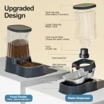 Automatic Dog Water Dispenser Gravity Stainless Steel 3 | PricZone