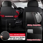 Complete Car Seat Cover Accessories Set for Dodge Leather 6 | PricZone