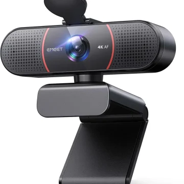 4K Webcam for PC with Auto Light Correction and True 1 | PricZone