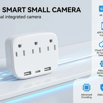1080P HD WiFi Indoor Security Camera with Remote Viewing 2