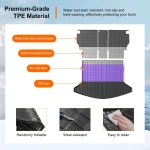 Mazda Cx5 Trunk Liner with Backrest Mats Tpe Cargo Mat 5 | PricZone Mazda Cx 5 Trunk Liner with Backrest Mats Tpe Cargo Mat 5 | PricZone