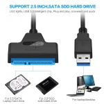 SATA to USB 3020 Cable for 25 Inch HDDSSD 1 | PricZone SATA to USB 3020 Cable for 25 Inch HDDSSD 1 | PricZone