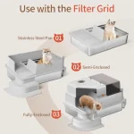 Xxxl Stainless Steel Litter Box 28X20X18 Extra Large Fully 5 | PricZone