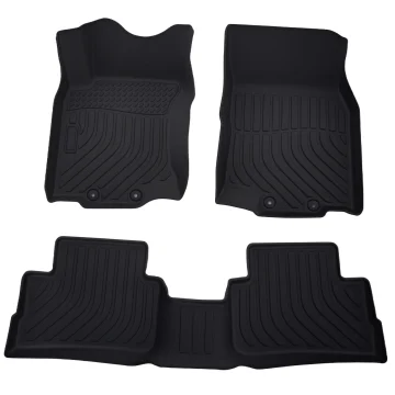 Black TPE Carpet Floor Mats Liner for Nissan Rogue Sport 1