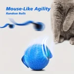 Cat Toy for Indoor Cats Automatic Rolling Ball with LED 3 | PricZone
