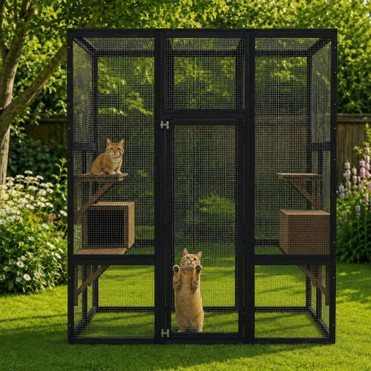 WalkIn Catio Outdoor Cat Enclosure Large House 1 | PricZone Walk In Catio Outdoor Cat Enclosure Large House 1 | PricZone
