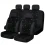 Complete Set Of 5 Shiny Car Seat Covers for Women