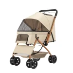 Premium Pet Stroller with Large Space 4 Wheel Stable Cart 1 | PricZone