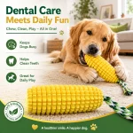 CornShaped Interactive Dog Toy for Aggressive Chewers 3 | PricZone Corn Shaped Interactive Dog Toy for Aggressive Chewers 3 | PricZone