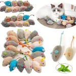 Pieces Imitation Fur Cat Mouse Rattle Toys 1 | PricZone