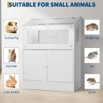 Large Acrylic Small Animal Cage with Storage Cabinet for Pets 3 | PricZone