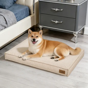 Bingopaw Large Dog Bed Washable: Rectangular Pet Pillow 1