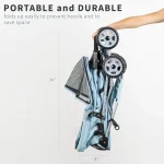 Wheel Pet Stroller Or Cat Dog and More Portable Carrier 6 | PricZone Wheel Pet Stroller Or Cat Dog and More Portable Carrier 6 | PricZone