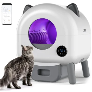 Automatic Self-Cleaning Cat Litter Box 72L Large Capacity 1