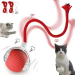 Rechargeable Automatic Rolling Cat Toy with Fake Tail 5 | PricZone Rechargeable Automatic Rolling Cat Toy with Fake Tail 5 | PricZone