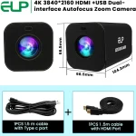 4K USB Webcam with 12X Optical Zoom 1080P 60Fps HDMI Output 5 | PricZone