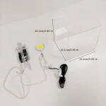 Home Office Desktop Transparent Acrylic Aquarium Water 5 | PricZone