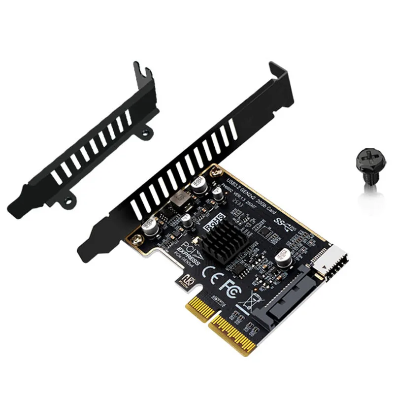 PCIe to TypeE Expansion Card PCI Express X4 USB 32 Gen2 5 | PricZone PCIe to Type E Expansion Card PCI Express X4 USB 32 Gen2 5 | PricZone
