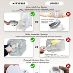 Nityers 6L Gravity Pet Water Dispenser Large Capacity 5 | PricZone