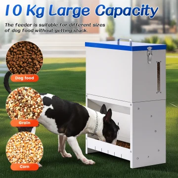 25Lbs Large Capacity Splicable Automatic Dog Feeder 2