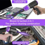 14500Pa Cordless Vacuum and Air Duster for Efficient 2 | PricZone