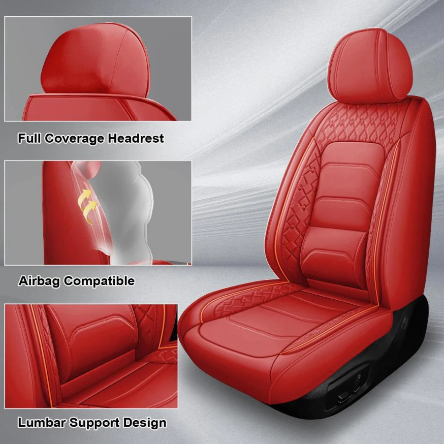 Universal Car Seat Covers Waterproof Leather Protector 2 | PricZone Universal Car Seat Covers Waterproof Leather Protector 2 | PricZone