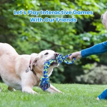 Heavy Duty Dog Rope Toys for Large Breed Aggressive Chewers 2