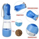 320Ml Dog Water Bottle with Food Container Travel 2 In 1 2 | PricZone 320Ml Dog Water Bottle with Food Container Travel 2 In 1 2 | PricZone