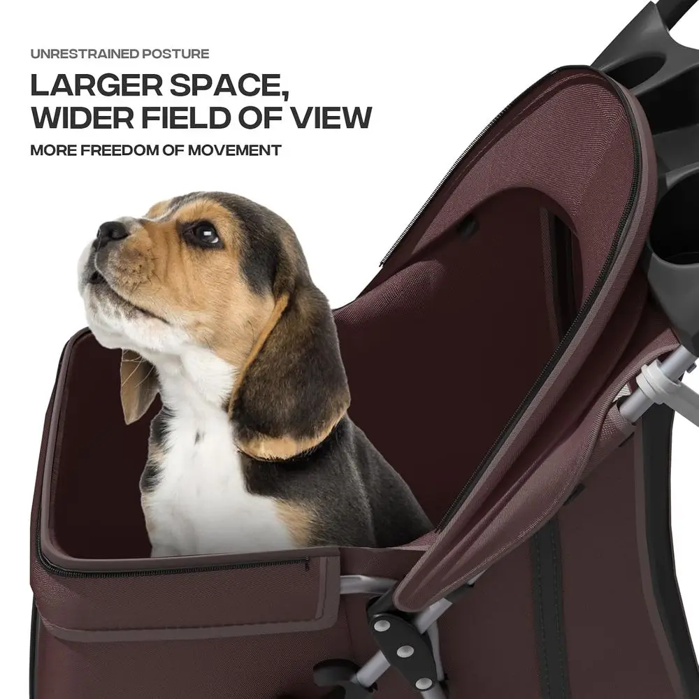 Pet Stroller Or Small Dogs 10 Lbs Dog Or Medium 30 Cat 6 | PricZone Pet Stroller Or Small Dogs 10 Lbs Dog Or Medium 30 Cat 6 | PricZone