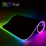 RGB Gaming Mouse Pad 016 Inch Thickness 13 Light Modes 3 | PricZone