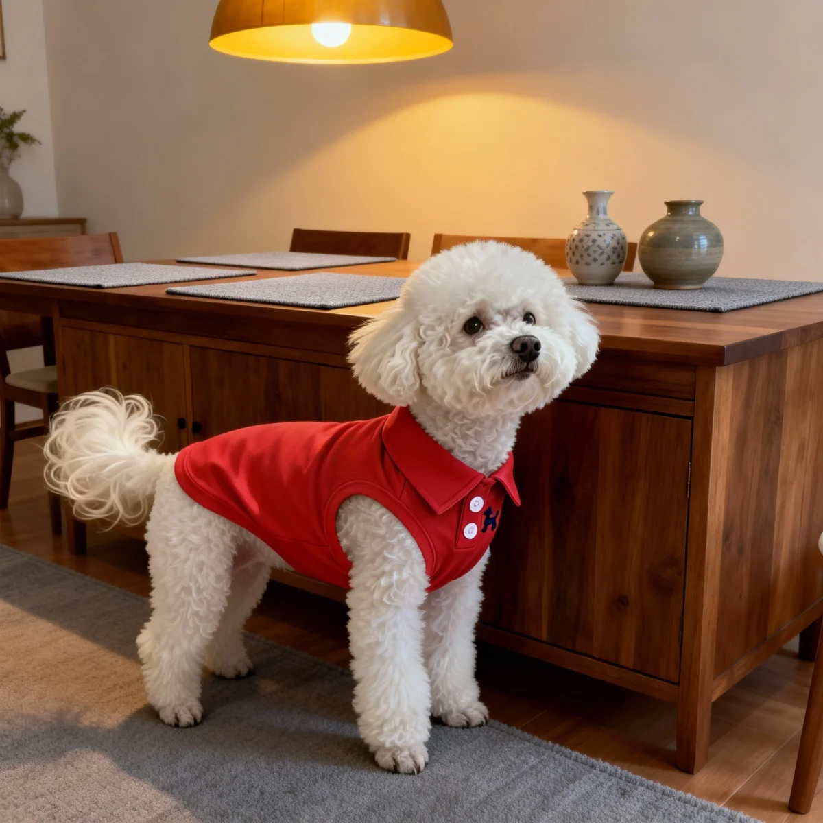 Solid Color Polo Shirt Puppy Thin Breathable Pet Vest 5 | PricZone Solid Color Polo Shirt Puppy Thin Breathable Pet Vest 5 | PricZone