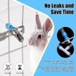 Rabbit Automatic Water Feeding Dispenser Set Drinking 6 | PricZone Rabbit Automatic Water Feeding Dispenser Set Drinking 6 | PricZone