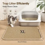 Soft Gentle Cat Litter Mat Comfortable Honeycomb Design 4 | PricZone Soft Gentle Cat Litter Mat Comfortable Honeycomb Design 4 | PricZone