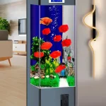 Hys Glass Fish Tank Living Room Small Household Vertical 4 | PricZone Hys Glass Fish Tank Living Room Small Household Vertical 4 | PricZone
