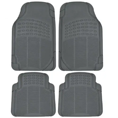 Row Car Rubber Floor Mats Gray All Weather with Cargo Liner 2 | PricZone Row Car Rubber Floor Mats Gray All Weather with Cargo Liner 2 | PricZone