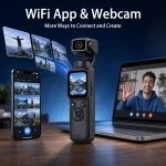 4K Handheld Gimbal Vlogging Camera for YouTube 5 | PricZone