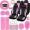 Piece Luxury Car Seat Cover Set with Soft Fluffy Steering
