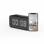 4K Ultra HD WiFi Alarm Clock Camera with Bluetooth Speaker 1 | PricZone