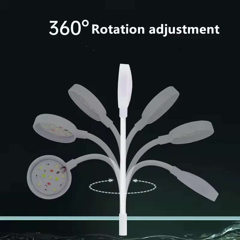 USB LED Fish Tank Clip Lamp High Transparency Bright 3 | PricZone USB LED Fish Tank Clip Lamp High Transparency Bright 3 | PricZone