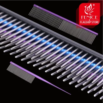 Fenice Metal Comb for Dogs Stainless Steel Pet Dog Cat Pin 2