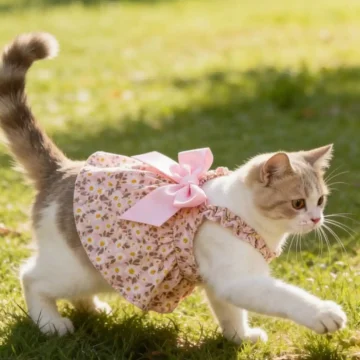 Romantic Ditsy Floral Sleeveless Dog Dress for Small Dogs 1 | PricZone