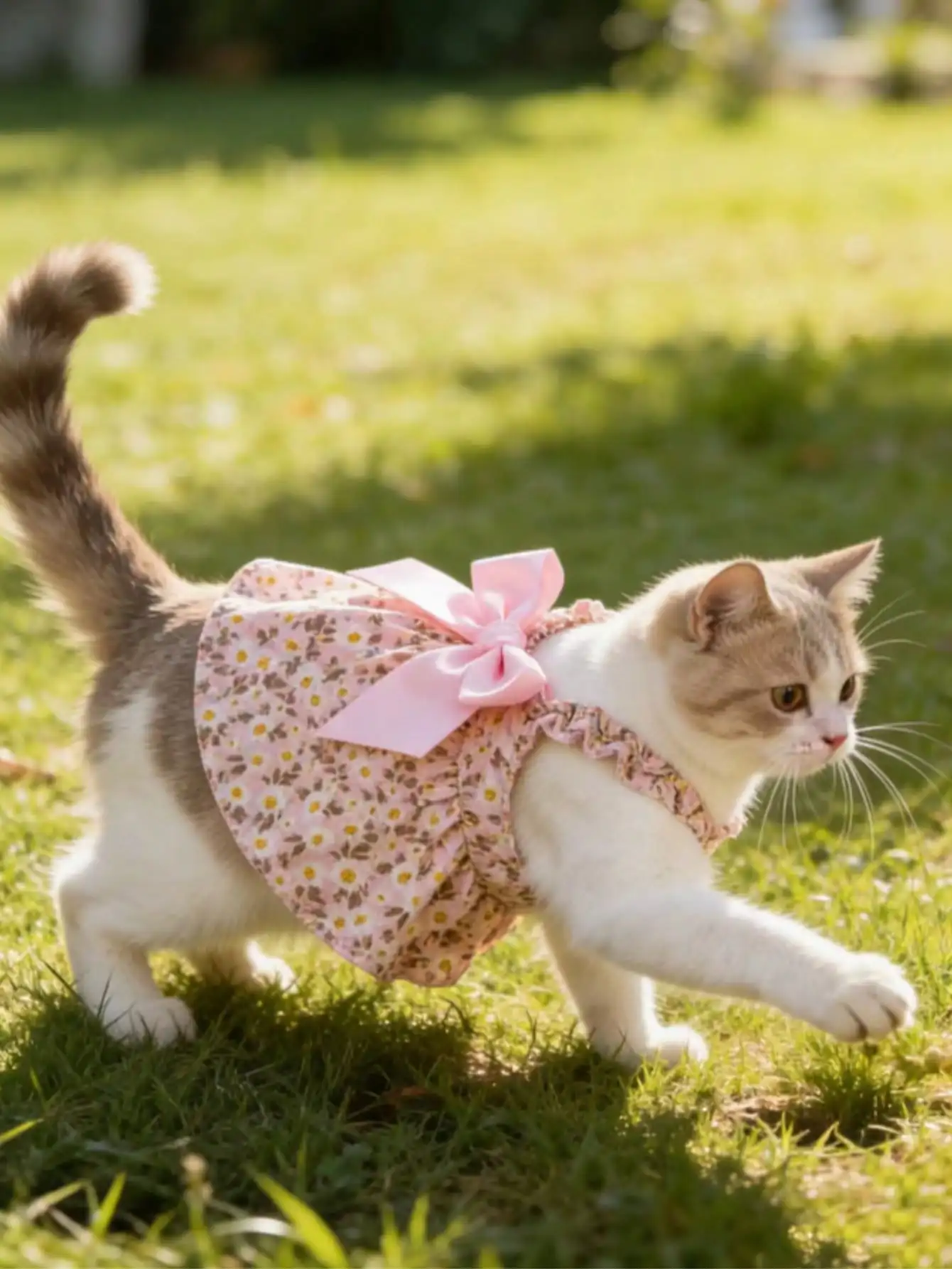 Romantic Ditsy Floral Sleeveless Dog Dress for Small Dogs 1 | PricZone Romantic Ditsy Floral Sleeveless Dog Dress for Small Dogs 1 | PricZone