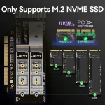 Jeyi 2Bay M2 Nvme SSD Pcie 50 X16 Expansion Card 4 | PricZone Jeyi 2 Bay M2 Nvme SSD Pcie 50 X16 Expansion Card 4 | PricZone