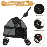 4Wheel Pet Stroller for Foldable Outdoor Travel Carrier 4 | PricZone 4 Wheel Pet Stroller for Foldable Outdoor Travel Carrier 4 | PricZone