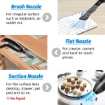 Mini Desk Vacuum Cordless USB Powered for Dust Crumbs 4 | PricZone Mini Desk Vacuum Cordless USB Powered for Dust Crumbs 4 | PricZone